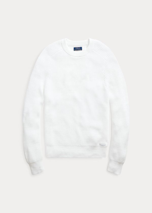 Polo Ralph Lauren Cotton Crewneck Striktrøje Herre Danmark (RWUTL2634)